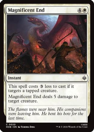 Magnificent End (HOB-020) - The Hobbit Foil