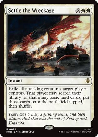 Settle the Wreckage (HOB-026) - The Hobbit Foil