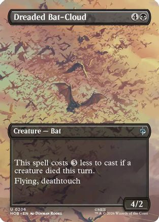 Dreaded Bat-Cloud (Borderless) (HOB-206) - The Hobbit