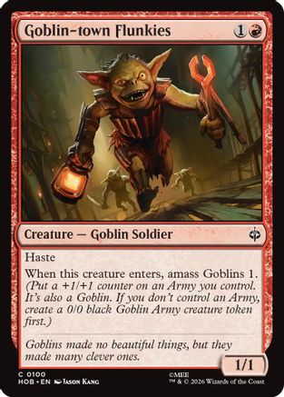 Goblin-town Flunkies (HOB-100) - The Hobbit Foil