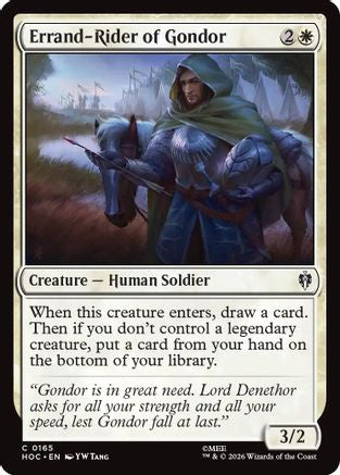 Errand-Rider of Gondor (HOC-165) - The Hobbit: Eternal-Legal