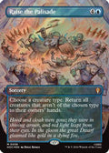 Raise the Palisade (Borderless) (Surge Foil) (HOC-058) - The Hobbit: Eternal-Legal Foil
