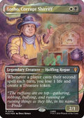 Lotho, Corrupt Shirriff (Borderless) (Surge Foil) (HOC-074) - The Hobbit: Eternal-Legal Foil