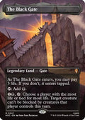 The Black Gate (Borderless) (HOC-047) - The Hobbit: Eternal-Legal Foil
