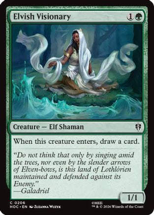 Elvish Visionary (HOC-206) - The Hobbit: Eternal-Legal