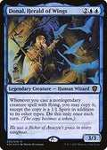 Donal, Herald of Wings (VOC-003) - Crimson Vow Commander Foil