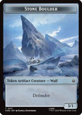 Stone Boulder // Dragon Double-Sided Token (HOB-11 // 5) - The Hobbit Foil