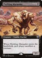 Fleshbag Marauder (Extended Art) (CMR-648) - Commander Legends: (Extended Art) Foil