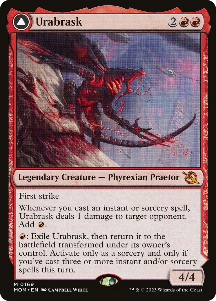 Urabrask (MOM-169) - March of the Machine Foil