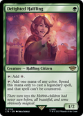 Delighted Halfling (LTR-158) - The Lord of the Rings: Tales of Middle-earth Foil