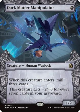 Dark Matter Manipulator (Showcase) (FRA-340) - Reality Fracture Foil