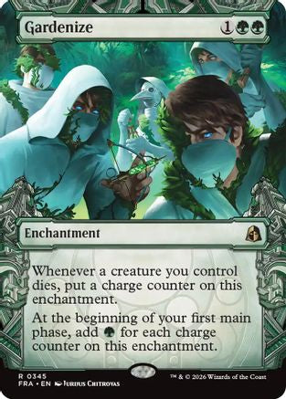 Gardenize (Showcase) (0345) (FRA-345) - Reality Fracture Foil