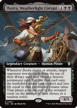 Jhoira, Weatherlight Corsair (Extended Art) (FRC-093) - Commander: Reality Fracture