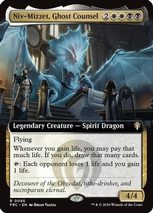 Niv-Mizzet, Ghost Counsel (Extended Art) (FRC-095) - Commander: Reality Fracture