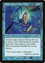 Quiet Speculation (JUD-049) - Judgment: (tombstone) Foil
