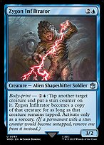 Zygon Infiltrator (WHO-063) - Doctor Who Foil