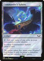 Commander's Sphere (235) (Surge Foil) (40K-235) - Warhammer 40,000 Commander Foil