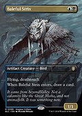 Baleful Strix (Borderless) (BLC-086) - Bloomburrow Commander Foil