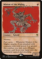 Minion of the Mighty (Showcase) (AFR-320) - Adventures in the Forgotten Realms: (Showcase)