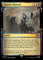 Sauron's Ransom (Showcase Scrolls) (LTR-676) - The Lord of the Rings: Tales of Middle-earth: (Showcase) Foil