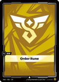 Order Rune (R06) - Radiance Foil