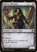 Unholy Officiant (Showcase) (VOW-286) - Innistrad: Crimson Vow: (Showcase) Foil