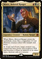 Minsc, Beloved Ranger (AFR-227) - Adventures in the Forgotten Realms Foil
