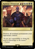 Ruinous Ultimatum (Surge Foil) (PIP-748) - Fallout Foil