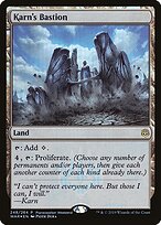 Karn's Bastion (PEP-248) - War of the Spark Promos Foil