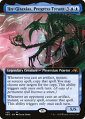 Jin-Gitaxias, Progress Tyrant (Extended Art) (NEO-445) - Kamigawa: Neon Dynasty: (Extended Art)