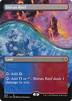 Shivan Reef (Borderless) (DMU-380) - Dominaria United