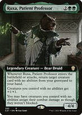 Ruxa, Patient Professor (Extended Art) (C21-393) - Commander 2021: (Extended Art)