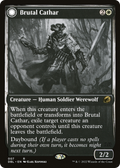 Brutal Cathar (DBL-007) - Innistrad: Double Feature: (Double Faced Transform)