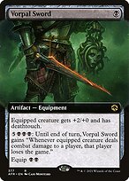 Vorpal Sword (Extended Art) (AFR-377) - Adventures in the Forgotten Realms: (Extended Art)