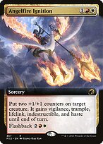 Angelfire Ignition (Extended Art) (MID-367) - Innistrad: Midnight Hunt: (Extended Art)