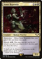 Sister Repentia (40K-142) - Warhammer 40,000 Commander: (miracle)