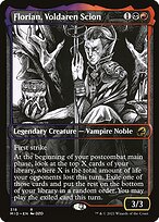 Florian, Voldaren Scion (Showcase) (MID-318) - Innistrad: Midnight Hunt: (Showcase)