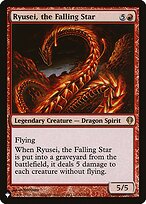 Ryusei, the Falling Star (LIST-ARC-45) - The List