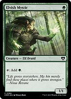 Elvish Mystic (CMM-284) - Commander Masters