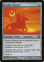 Konda's Banner (CHK-259) - Champions of Kamigawa