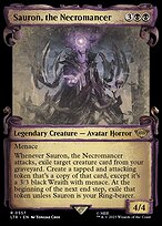 Sauron, the Necromancer (Showcase Scrolls) (LTR-557) - The Lord of the Rings: Tales of Middle-earth: (Showcase)