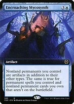 Encroaching Mycosynth (Extended Art) (ONE-380) - Phyrexia: All Will Be One: (Extended Art) Foil