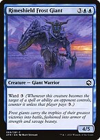 Rimeshield Frost Giant (AFR-069) - Adventures in the Forgotten Realms