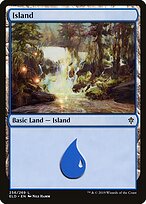 Island (256) (ELD-256) - Throne of Eldraine Foil