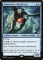 Ethersworn Adjudicator (MOC-222) - March of the Machine Commander
