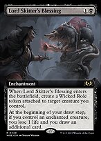 Lord Skitter's Blessing (Extended Art) (WOE-340) - Wilds of Eldraine: (Extended Art) Foil