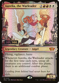 Aurelia, the Warleader (Serial Numbered) (MUL-165Z) - Multiverse Legends: (Showcase) Foil