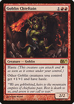 Goblin Chieftain (M11-141) - Magic 2011