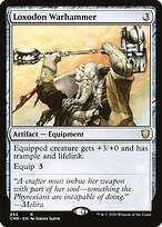 Loxodon Warhammer (CMR-465) - Commander Legends