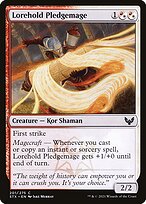 Lorehold Pledgemage (STX-201) - Strixhaven: School of Mages